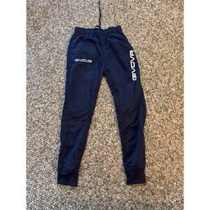 Givova Dark Blue Pants Size S 100% Polyester